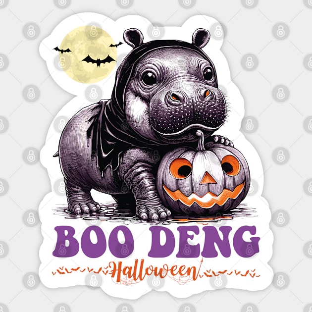Moo Deng Sticker by JessArty